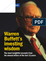 Warren Buffet Investing Wisdom