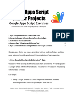 5 Google Apps Script Starter Projects