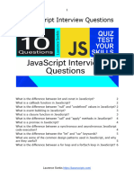 10 JavaScript Interview Questions V10