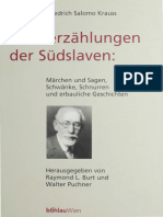 Friedrich Salomo Krauss Volkserzählungen Der Südslaven-2002