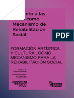 Formación Artística Y Cultural Como Mecanismo para La Rehabilitación Social