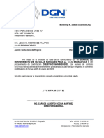 Oficio #DGN-DG-009-2022