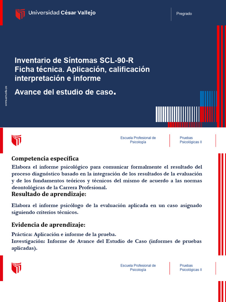 Guía del Inventario SCL-90-R | PDF | Ansiedad | Sicología