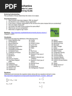 Newtons_Laws_Learning_Guide