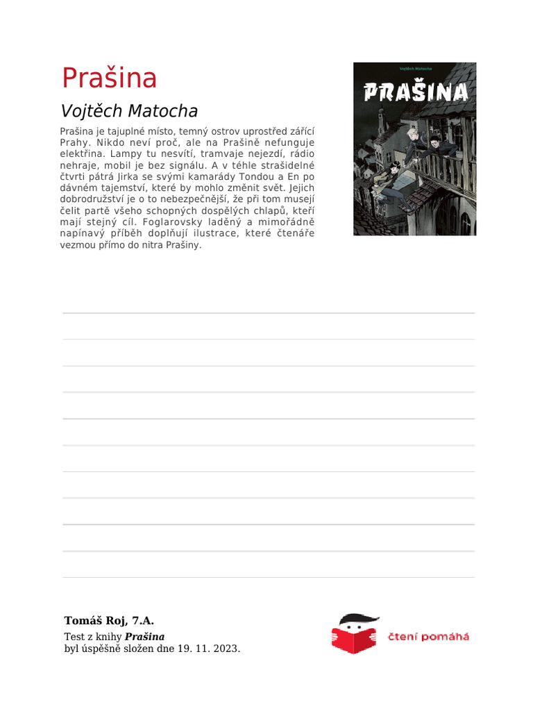 Prašina: Vojtěch Matocha | PDF