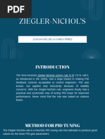 Ziegler Nichol's