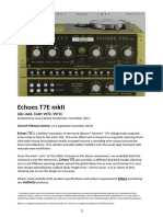 Audiority EchoesT7EmkII Manual