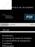 Contrat de Transport