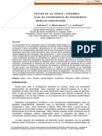 Los Conceptos de La Física: Visiones Epistemológicas de Estudiantes de Diferentes Niveles Educativos R. Nuñez F. Cabana C Wainmaier J. Salinas
