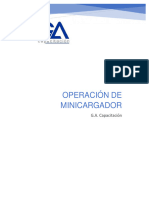 Manual Operaciónal de Minicargador