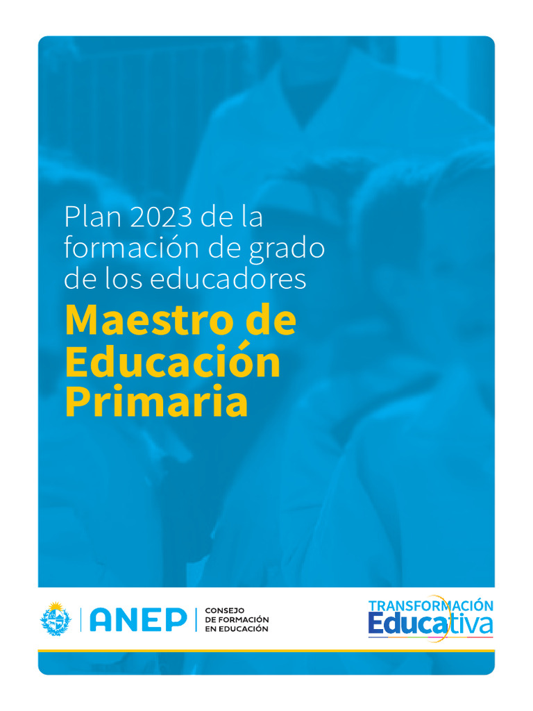 Plan 2023 para Educadores Primarios | PDF | Plan de estudios | Evaluación