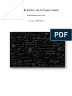 Wiskunde Kiezen in de Bovenbouw 2023-2024
