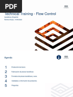 14 04 2023 Technical Training - Flow Control - Isostáticos