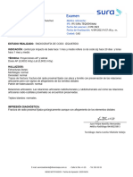 Resultados Radiografia Codo Juan Diego