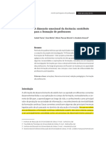 Freire Et Al - A Dimensão Emocional Da Docência - Publicado