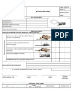 Siso-R-074 - Hoja de Vida Freno