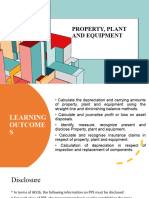 Property, Plant and Equipment Presentation and Disclosure