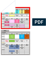 Horarios Areas Pintura y Gráficasi, 2024