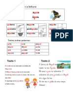 Vamos Treinar A Leitura Gue - Gui