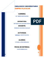 Matematicas Sesion 6 Investigacion