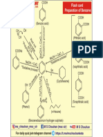 Flash Card - Preparation of Benzene