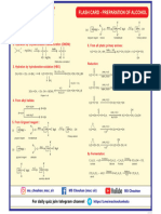 Flash Card Preparation of Alcohol