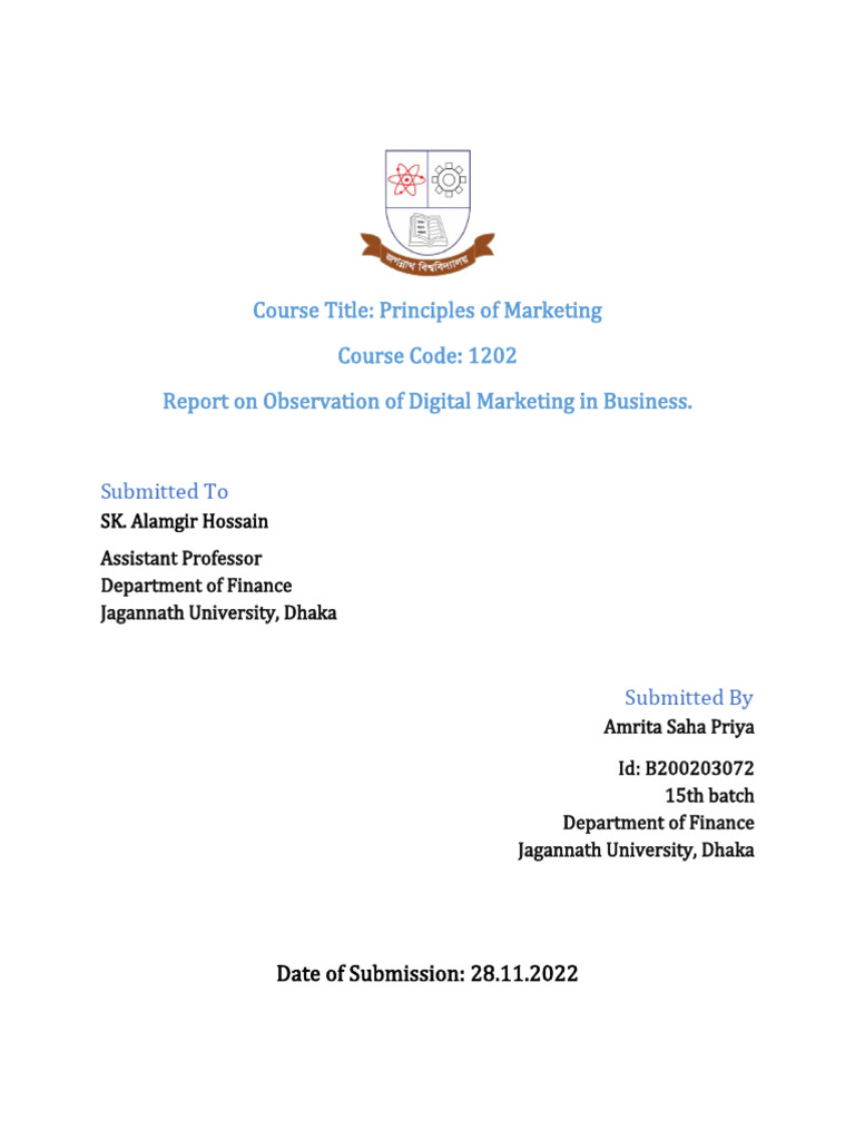 Digital Marketing Impact on Business | PDF | Digital Marketing ...