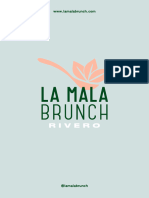 Carta La Mala Brunch Rivero