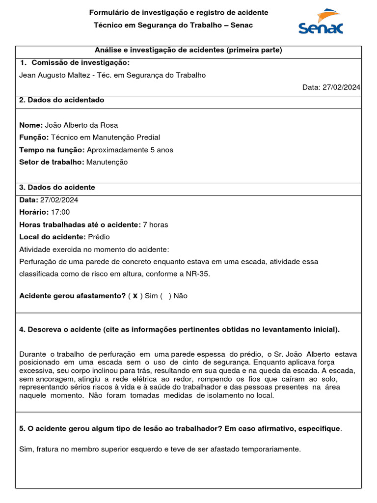 Tst m dulo b executar a es de investiga o registro e controle de