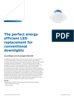 Localized Commercial Leaflet SmartBright LED Downlight DN029B en AA