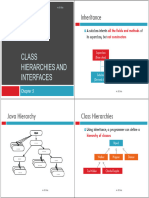 Chapter 5 Class Hierarchies and Interfaces