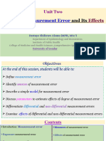 Unit Two-Exposure Measurement Error and Its Effects - 3