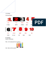 3-4 MATERI C DAN D BAHASA INGGRIS How Many and My Toys