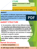 Market Structure For Learners