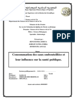 Consommation Des Eaux Embouteillées Et Leur Influence Sur La Santé Publique