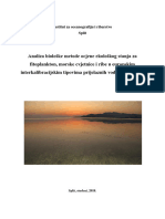 Analiza Bioloških Metoda Ocjene U Prijelaznim Vodama - FP - MCvjetnice I Ribe