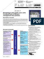 Enregistreur Sans Papier Avec Carte Compactflash Et Lifecycle Management Des Données