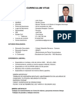 Curriculum Vitae: Datos Personales