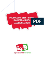 Programa Electoral IU 2011
