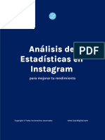 Analisis de Estadisticas de Instagram Luzzi Digital