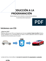 Introducción A CSS