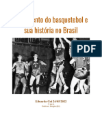 Surgimento Do Basquetebol e Sua História No Brasil: Eduarda Goi 24/05/2022