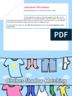Us T T 16870 Clothes Shadow Matching Powerpoint English United States Ver 1