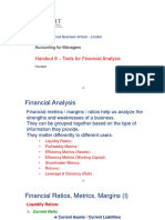 AfM 8 - Tools For Financial Analysis