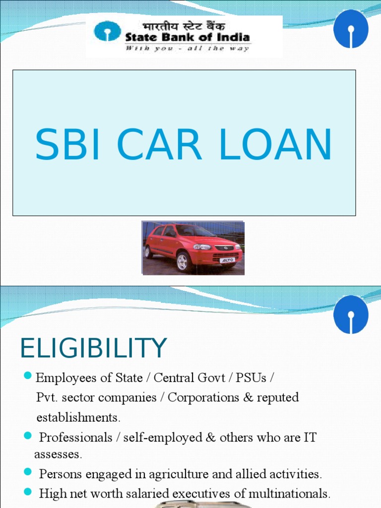 Sbi Car Loan 1