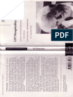 Jacques Derrida of Hospitality PDF