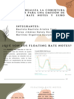 A Cobertura de Riesgos para Una Emisión de Floating Rate Notes y Euro Bonos