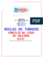 Reglas Concilio de Ligas de Voleibol