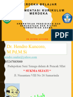 Kurikulum Merdeka Dr. Hendro - 2022 - Juni