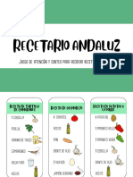 Recetario Andaluz Atención